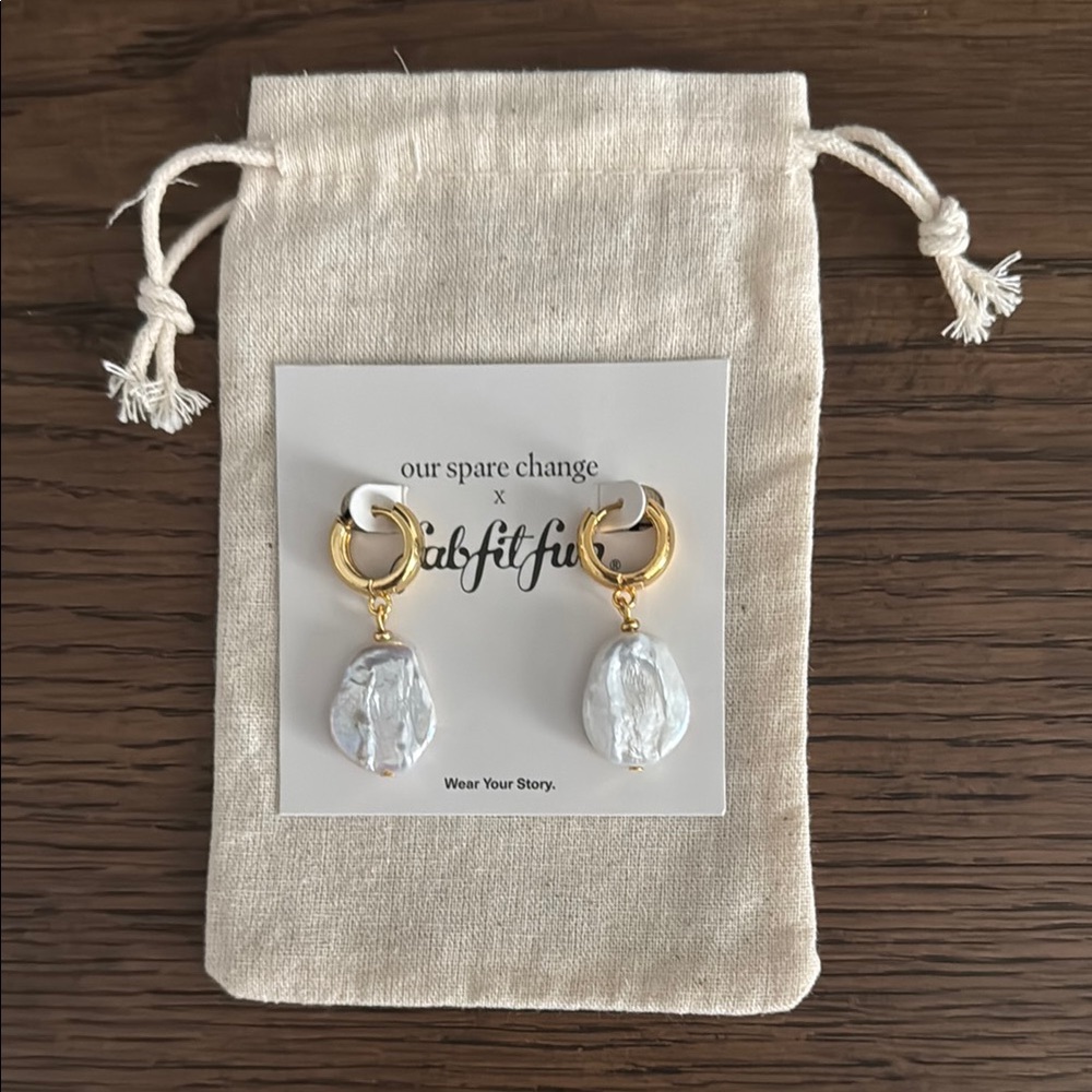 Gold and Silver Hoop Earrings
